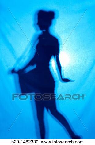girl's silhouette View Large Photo Image Stock Image - girl's silhouette. Fotosearch