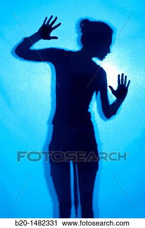 girl's silhouette View Large Photo Image Stock Image - girl's silhouette. Fotosearch