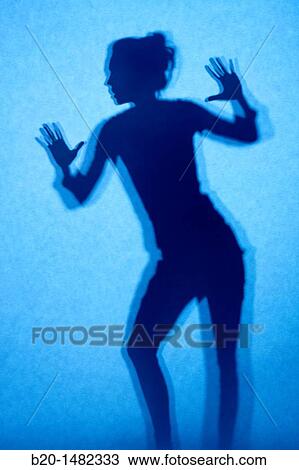 girl's silhouette View Large Photo Image Stock Image - girl's silhouette. Fotosearch
