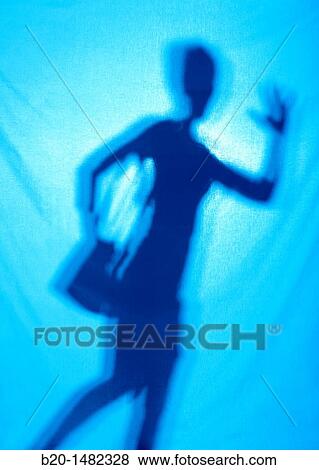 girl's silhouette View Large Photo Image Stock Photo - girl's silhouette. Fotosearch