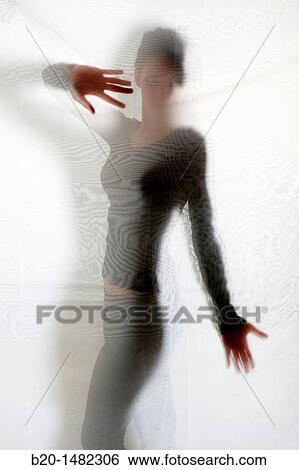 girl's silhouette View Large Photo Image Stock Photograph - girl's silhouette. Fotosearch