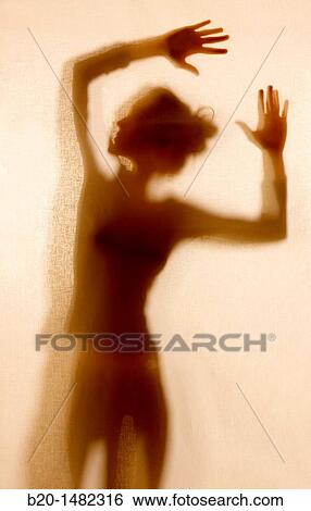girl's silhouette View Large Photo Image Stock Photograph - girl's silhouette. Fotosearch