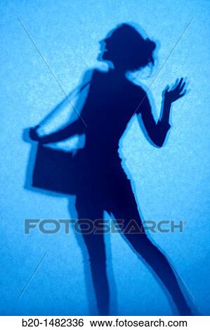 girl's silhouette View Large Photo Image Stock Photograph - girl's silhouette. Fotosearch