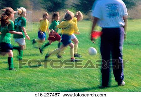 girls soccer game View Large Photo Image Stock Photo - girls soccer game. Fotosearch