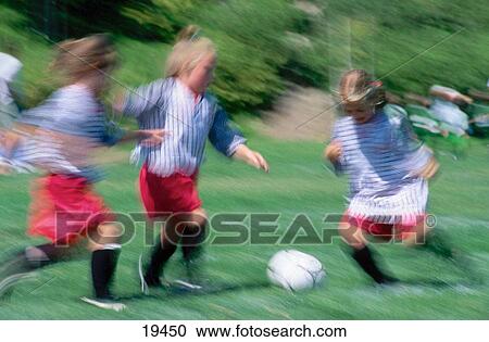 Girls soccer View Large Photo Image Stock Image - Girls soccer. Fotosearch