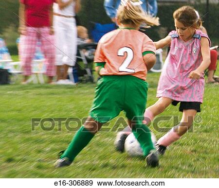 girl's soccer View Large Photo Image Stock Photo - girl's soccer. Fotosearch