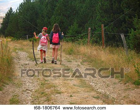 Girls tour. View Large Photo Image Picture - Girls tour.. Fotosearch