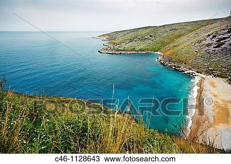 Stock Image - Gjiri i Palermos. Albania.. Fotosearch