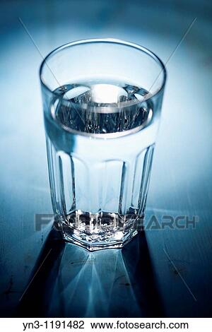 Glass full of water View Large Photo Image Stock Image - Glass full of water. Fotosearch