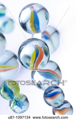 Picture - Glass marbles. Fotosearch