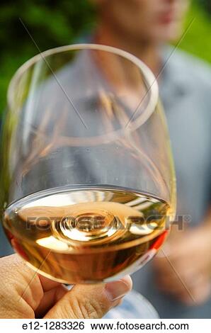 Glass of ros? wine, Bandol AOC, Var, Provence-Alpes-C? te d? Azur, France View Large Photo Image Stock Photograph - Glass of ros? wine, Bandol AOC, Var, Provence-Alpes-C? te d? Azur, France. Fotosearch
