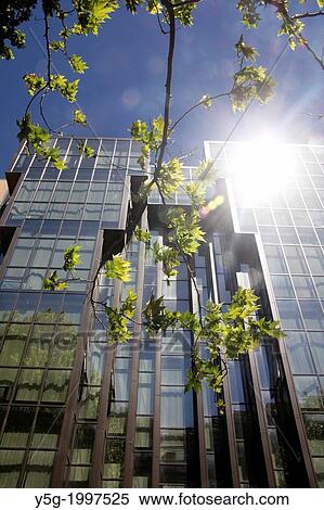 glass office block building with trees in rome italy. View Large Photo Image Stock Photography - glass office block building with trees in rome italy.. Fotosearch