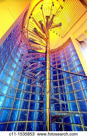 glass, staircase, london, england, uk View Large Photo Image Stock Image - glass, staircase, london, england, uk. Fotosearch