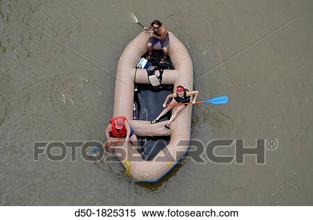 GLENWOOD SPRINGS COLORADO USA Rafters on the Colorado river. View Large Photo Image Stock Photography - GLENWOOD SPRINGS COLORADO USA Rafters on the Colorado river.. Fotosearch