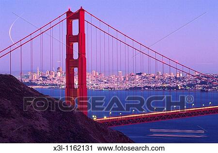 Stock Image - Golden Gate Bridge San Francisco California United States. Fotosearch