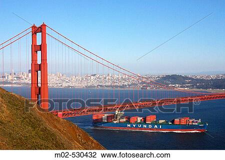 Stock Image - Golden Gate bridge. San Francisco. USA.. Fotosearch