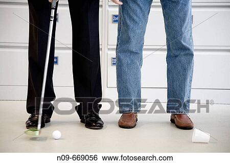 Golf in office View Large Photo Image Stock Photograph - Golf in office. Fotosearch
