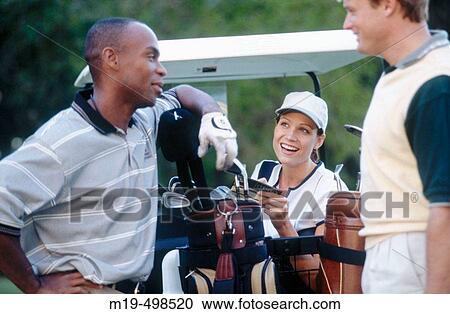 golfers chatting between shots View Large Photo Image Stock Image - golfers chatting between shots. Fotosearch