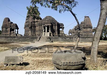 Gondeshwar Temple, It is built on a vast area and consists of numerous shrines built in an architectural style called Hemadpanthi style. Black stone and lime temple. View Large Photo Image Stock Photo - Gondeshwar Temple, It is built on a vast area and consists of numerous shrines built in an architectural style called Hemadpanthi style. Black stone and lime temple.. Fotosearch