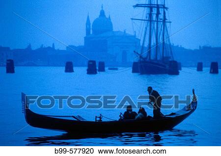 Stock Image - Gondola, Venice, Italy.. Fotosearch