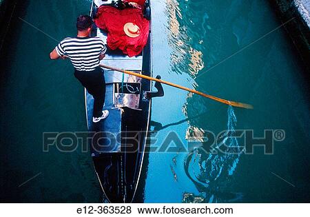 Gondola. Venice. Veneto. Italy. View Large Photo Image Stock Photo - Gondola. Venice. Veneto. Italy.. Fotosearch