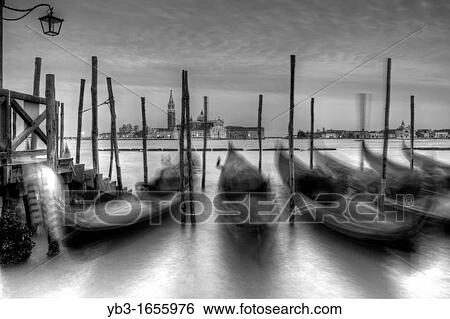 Gondolas off St Marks Square, Venice, Italy View Large Photo Image Stock Photograph - Gondolas off St Marks Square, Venice, Italy. Fotosearch
