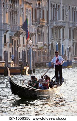 Gondolas on the Grand Canal in Venice, Italy View Large Photo Image Stock Image - Gondolas on the Grand Canal in Venice, Italy. Fotosearch