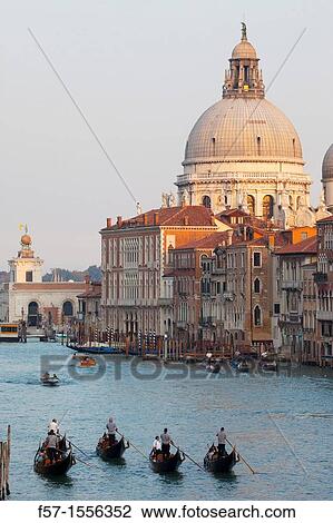 Gondolas on the Grand Canal in Venice, Italy View Large Photo Image Stock Image - Gondolas on the Grand Canal in Venice, Italy. Fotosearch