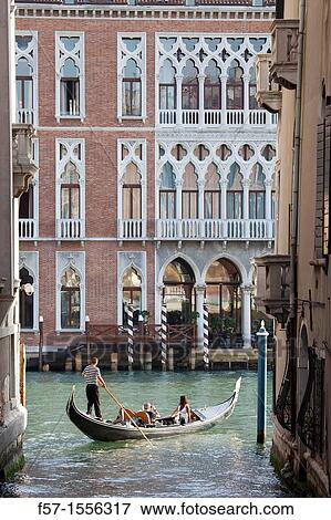 Gondolas on the Grand Canal in Venice, Italy View Large Photo Image Stock Photo - Gondolas on the Grand Canal in Venice, Italy. Fotosearch