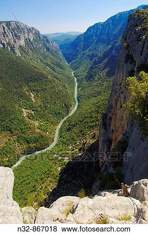 Gorges du Verdon, Verdon River canyon, Verdon Regional Natural Park, Provence-Alpes-C? te d? Azur, France View Large Photo Image Stock Photo - Gorges du Verdon, Verdon River canyon, Verdon Regional Natural Park, Provence-Alpes-C? te d? Azur, France. Fotosearch