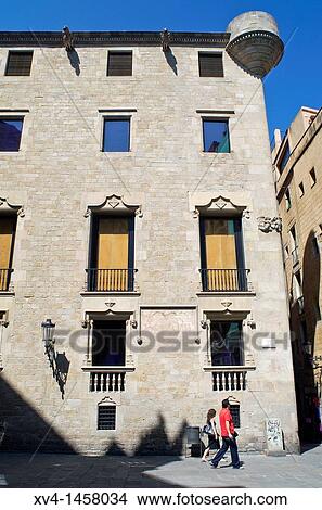 Gothic area in Barcelona Spain View Large Photo Image Picture - Gothic area in Barcelona Spain. Fotosearch
