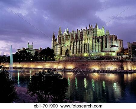 Gothic cathedral, Palma de Mallorca. Majorca, Balearic Islands. Spain View Large Photo Image Stock Image - Gothic cathedral, Palma de Mallorca. Majorca, Balearic Islands. Spain. Fotosearch