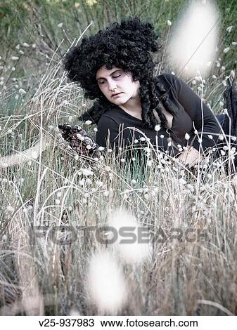 Gothic woman View Large Photo Image Stock Image - Gothic woman. Fotosearch