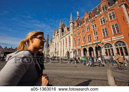 Gouvernement Provincial, Bruges, Brugge, Flanders, Belgium, UNESCO World Heritage Site. View Large Photo Image Stock Photograph - Gouvernement Provincial, Bruges, Brugge, Flanders, Belgium, UNESCO World Heritage Site.. Fotosearch