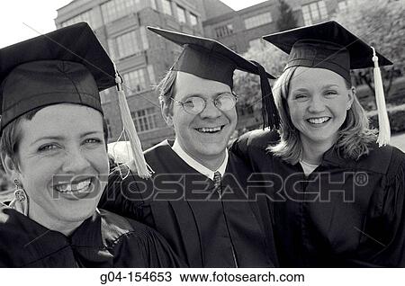 Graduates View Large Photo Image Stock Image - Graduates. Fotosearch