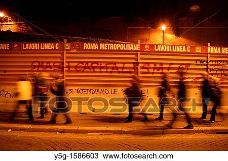 graffiti at occupy rome movement rally demo in rome italy 2011 View Large Photo Image Stock Image - graffiti at occupy rome movement rally demo in rome italy 2011. Fotosearch