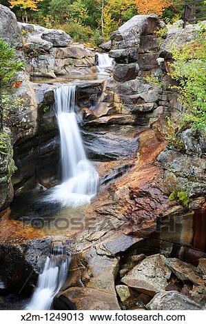 Grafton Notch State Park - Screw Auger Falls during the autumn months in Newry, Maine USA View Large Photo Image Stock Image - Grafton Notch State Park - Screw Auger Falls during the autumn months in Newry, Maine USA. Fotosearch