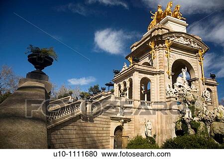 Gran Cascada by Josep Fontser? at Ciutadella park, Barcelona, Catalonia, Spain View Large Photo Image Stock Image - Gran Cascada by Josep Fontser? at Ciutadella park, Barcelona, Catalonia, Spain. Fotosearch