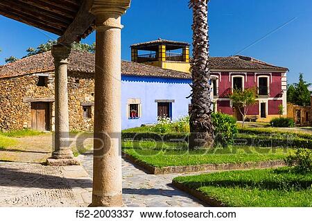 Granadilla, Ambroz Valley, CBceres, Extremadura, Spain, Europe. View Large Photo Image Stock Photo - Granadilla, Ambroz Valley, CBceres, Extremadura, Spain, Europe.. Fotosearch