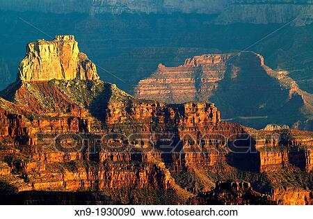 Stock Image - Grand Canyon North Rim, Grand Canyon National Park, Arizona, USA.. Fotosearch