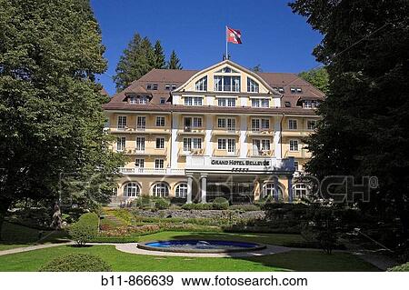 Grand Hotel Bellevue at Gstaad, Berner Oberland, Switzerland View Large Photo Image Stock Photo - Grand Hotel Bellevue at Gstaad, Berner Oberland, Switzerland. Fotosearch