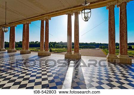 Stock Image - Grand Trianon, Versailles. Yvelines,? le-de-France, France. Fotosearch