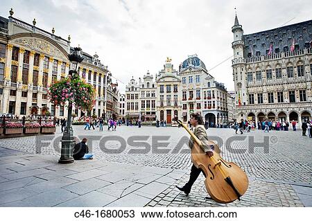 Grande place, Groote Markt, Bruxelles, Brussels, Belgium. View Large Photo Image Stock Image - Grande place, Groote Markt, Bruxelles, Brussels, Belgium.. Fotosearch