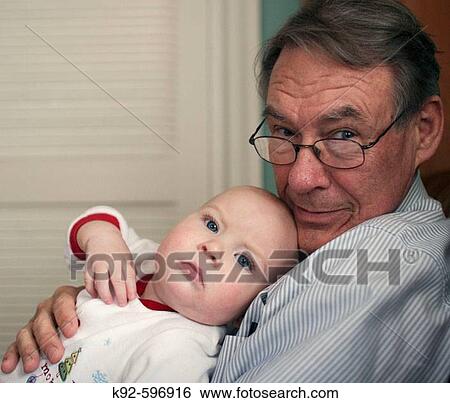 Grandfather and grandson View Large Photo Image Stock Photograph - Grandfather and grandson. Fotosearch