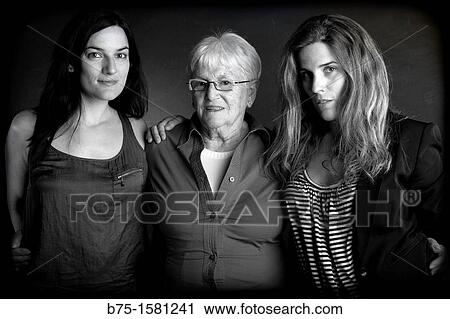 Grandmother and granddaughters View Large Photo Image Stock Image - Grandmother and granddaughters. Fotosearch