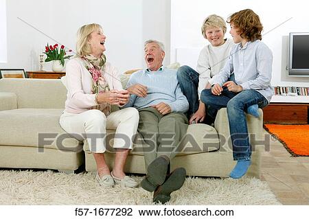 Grandparents and grandsons View Large Photo Image Stock Image - Grandparents and grandsons. Fotosearch