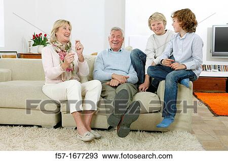 Grandparents and grandsons View Large Photo Image Stock Image - Grandparents and grandsons. Fotosearch