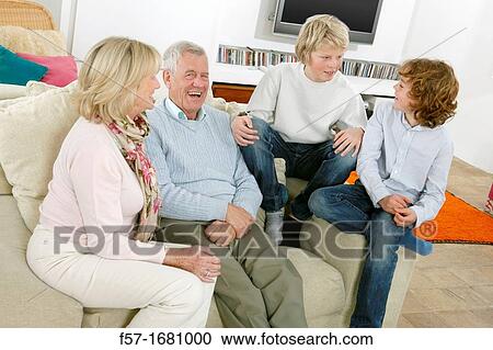 Grandparents and grandsons View Large Photo Image Stock Image - Grandparents and grandsons. Fotosearch