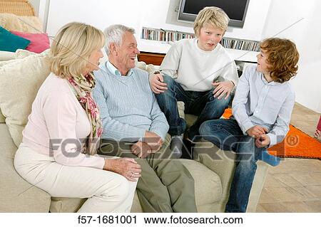 Grandparents and grandsons View Large Photo Image Stock Image - Grandparents and grandsons. Fotosearch