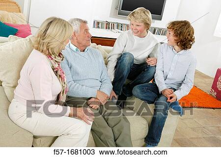 Grandparents and grandsons View Large Photo Image Stock Image - Grandparents and grandsons. Fotosearch